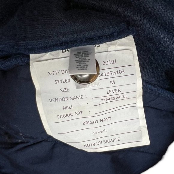 Bonobos Men’s M Slim Fit Teddy Cardigan Sherpa Jacket Shacket Button Grandpa - Picture 8 of 11